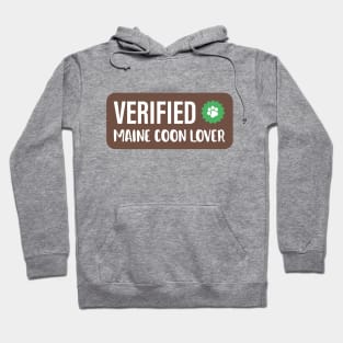 Maine Coon Cat Lover | Funny Kittens Gift Ideas | Verified Hoodie